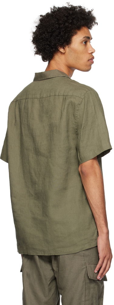 Košeľa Samsoe Samsoe Avan JF Shirt Zelené | M22200101, 2