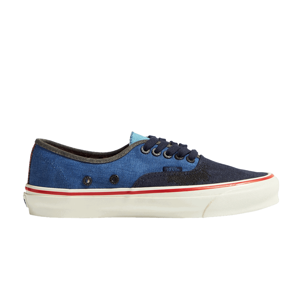 Tenisky a topánky Vans Nigel Cabourn x OG Authentic LX "Crazy Navy Mix" Modrá | VN0A4BV99RD, 0