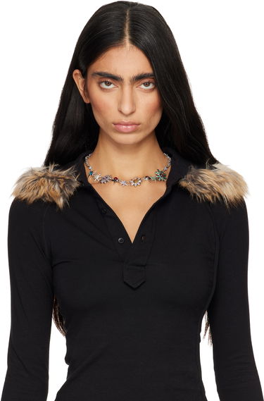 Náhrdelník Collina Strada Meadow Multi-Color Gemstone Floral and Star Charm Necklace Rôznofarebný | XX1091, 1