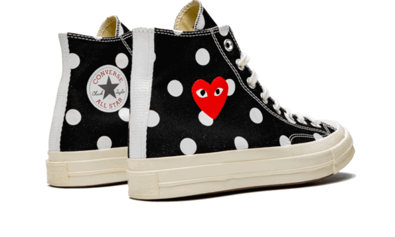 Tenisky a topánky Converse Comme des Garçons PLAY x Chuck Taylor All-Star 70s Hi Čierna | 157250C, 1