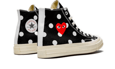 Tenisky a topánky Converse Comme des Garçons PLAY x Chuck Taylor All-Star 70s Hi Čierna | 157250C, 1