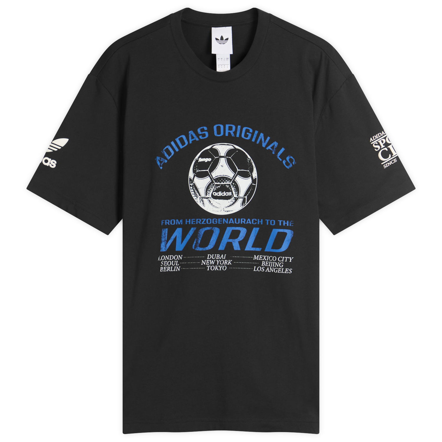 Tričko adidas Originals 90S Football T-Shirt Čierna | JX3064, 0