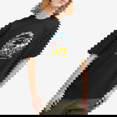 Tričko AAPE by A Bathing Ape AAPE Skate Stamp Tee Čierna | AAPTEM1551XXNBKX, 2