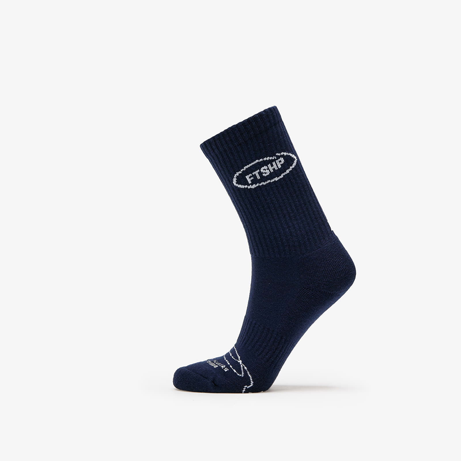 Basic Crew Socks 3-Pack Navy/ Acru/ Pink