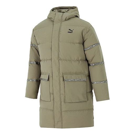 Parka Puma Classic Long Down Jacket Zelené | 846422-43, 0
