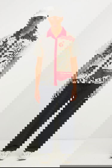 Košeľa Puma PALAIS ARTISAN Relaxed Fit Short Sleeve Print Shirt Rôznofarebný | 629392, 4