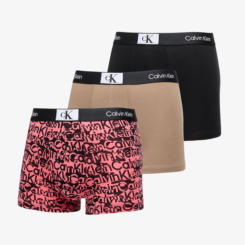 Boxerky CALVIN KLEIN Trunk 3-Pack Multicolor Rôznofarebný | NB3528E N26