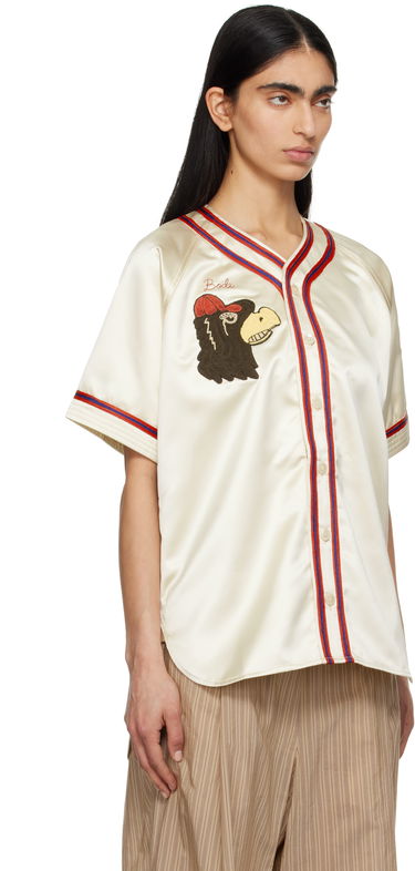 Dres Bode Bode Redtail Baseball Shirt Béžová | MRS25SH023, 1