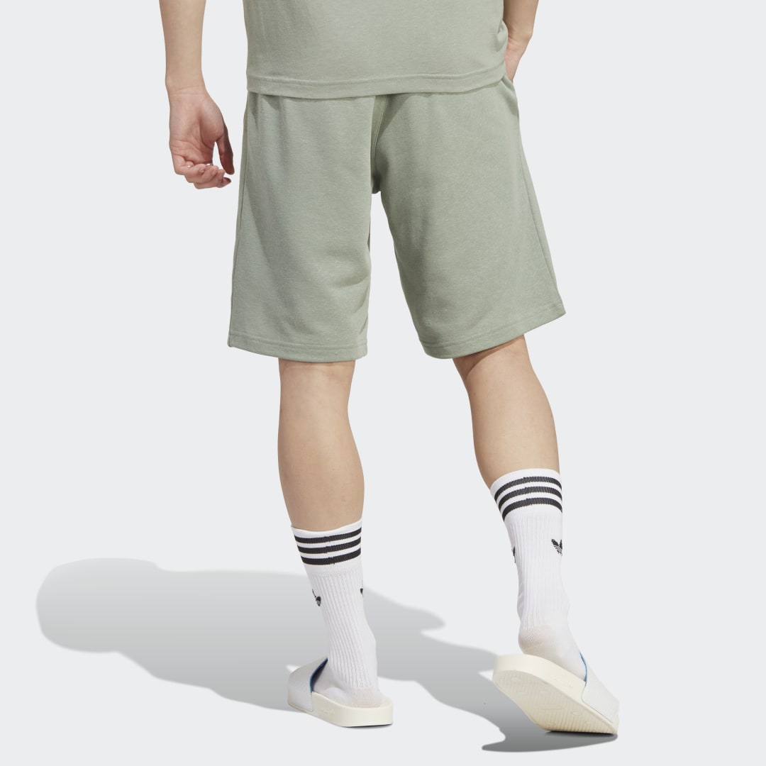 Šortky adidas Originals Essentials+ Made With Hemp Shorts Zelené | HR2964, 1