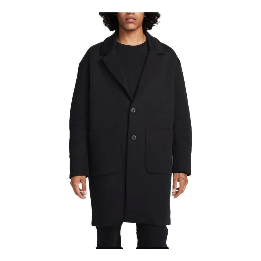 Trenčkot Nike Sportswear Tech Fleece Loose Fit Trench Coat Čierna | FN0602-010, 0