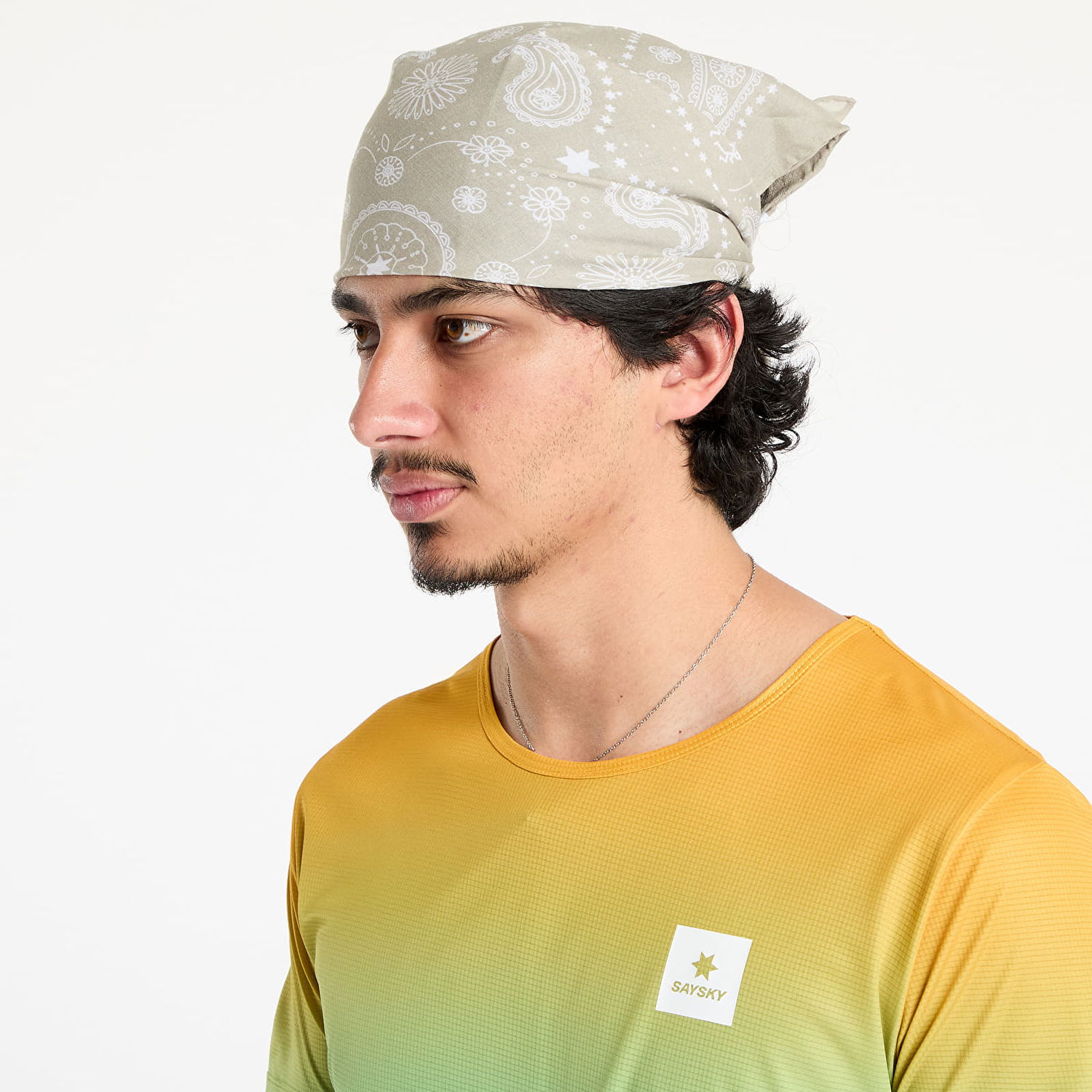Tričko Saysky SAYSKY Paisley Print Bandana Béžová | MUASC03C801, 1
