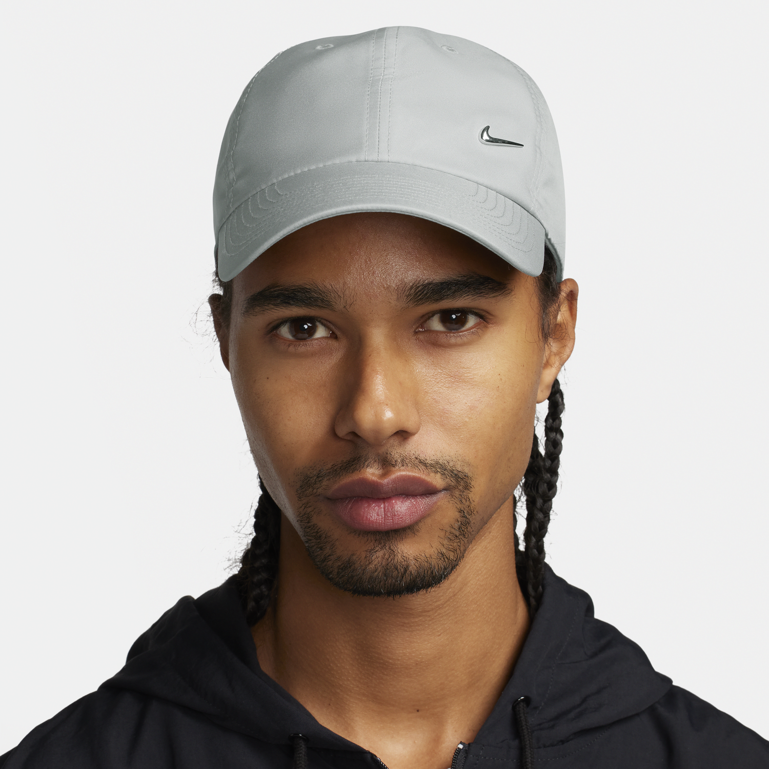 Šiltovka Nike Dri-FIT Club Swoosh Logo Šedá | FB5372-077, 0