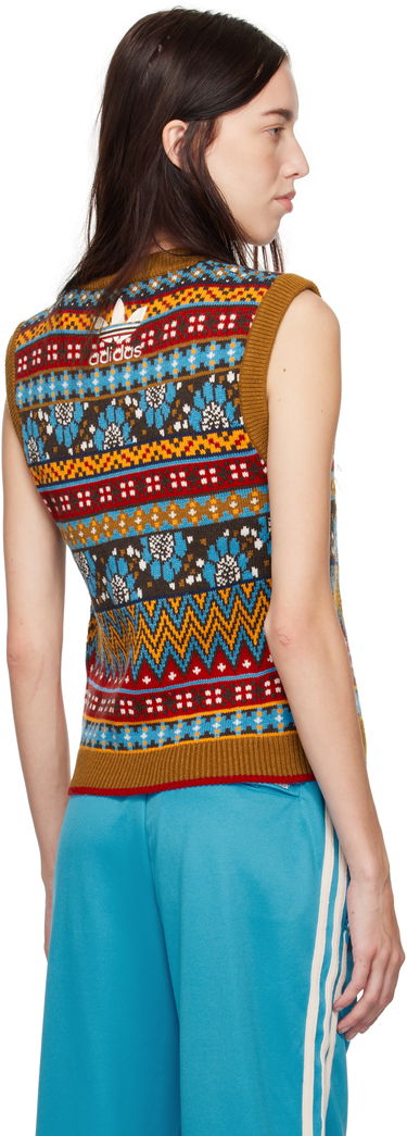 Vesta Wales Bonner Wales Bonner Knit Vest Hnedá | JE5983, 2