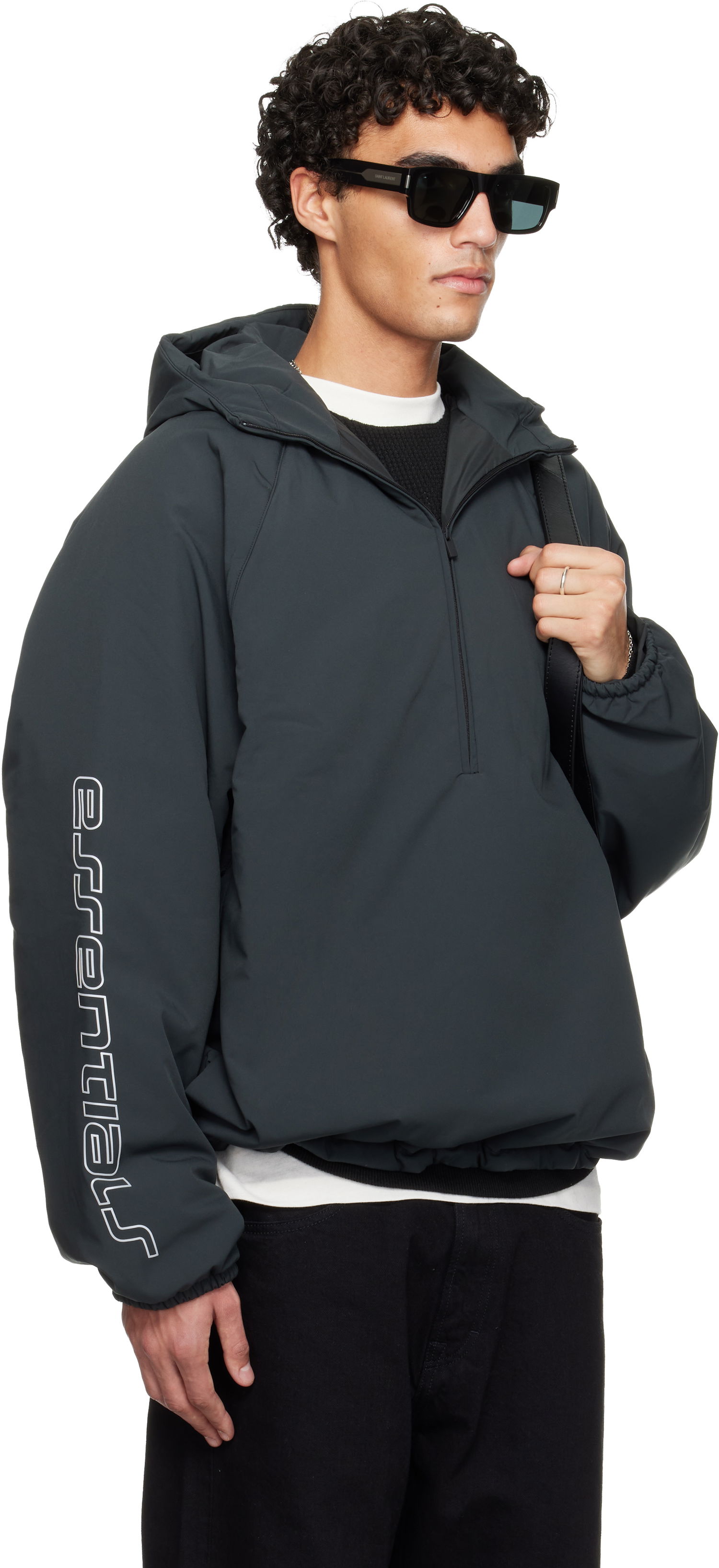 Vetrovka Fear of God Holiday Tech Nylon Half Zip Anorak Šedá | 202HO258241F, 1