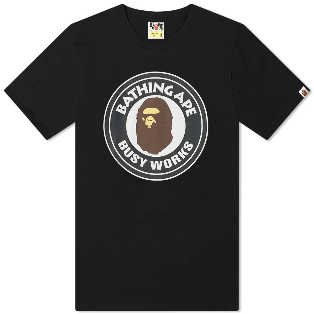 Tričko BAPE Busy Works Tee Čierna | 001TEI301002M-BLK, 0