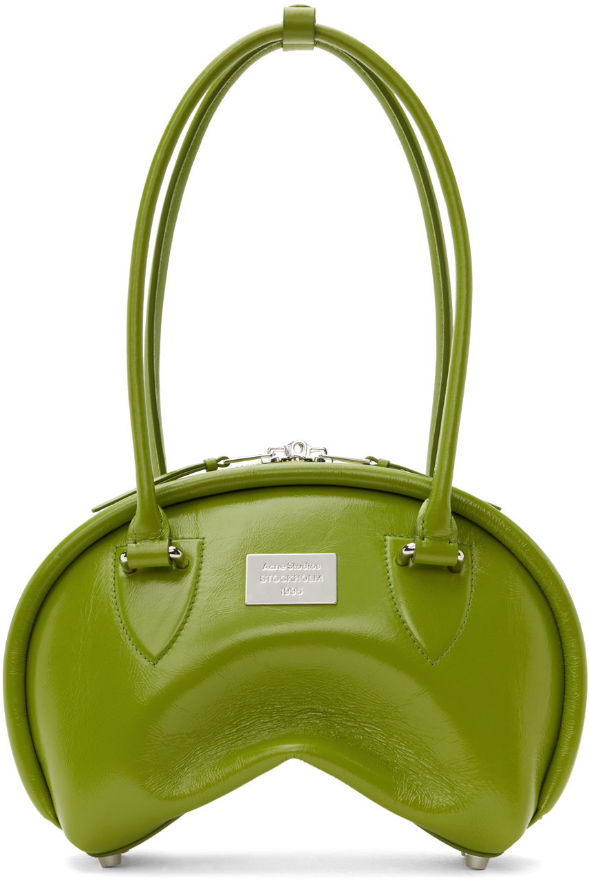 Kabelka Acne Studios Bowlina Small Bag Zelené | A10394-, 0