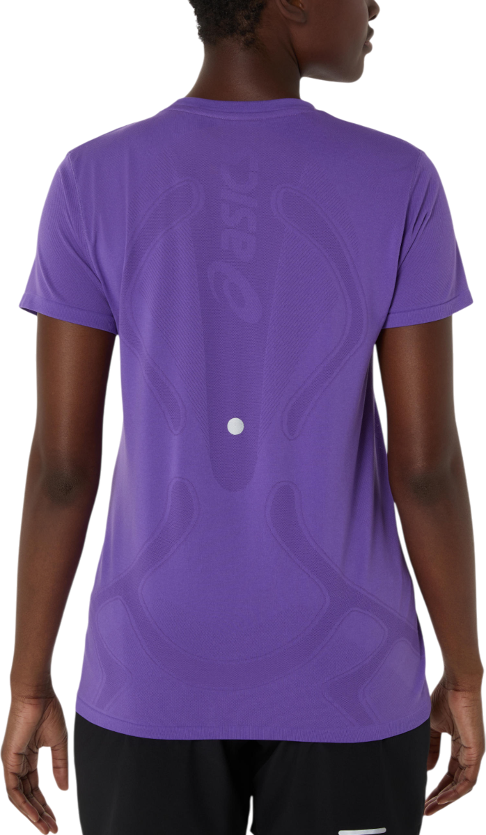 Tričko Asics Road Seamless Short Sleeve Running T-Shirt Fialová | 2012d292-500, 1