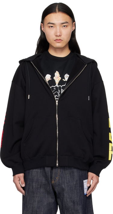 Mikina Mastermind WORLD Mastermind World Geino Zip Hoodie Čierna | MJ24C13-SW110-692, 0