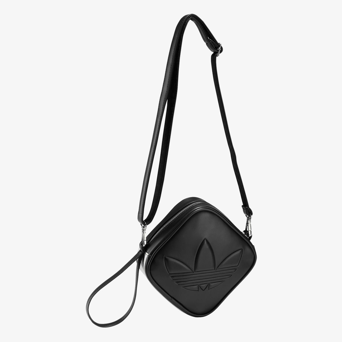 Taška cez rameno adidas Originals Crossbody Bag D-Shaped Čierna | JC6004, 0