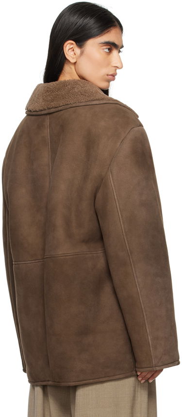 Bunda Loulou de Saison Loulou de Saison Cirebo Shearling Jacket Hnedá | CIREBO, 2