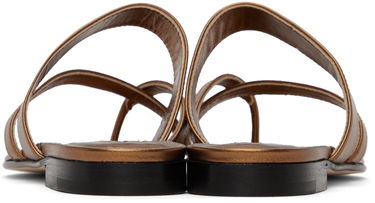 Doplnky Manolo Blahnik Manolo Blahnik Susa Thong Sandals Metalická | 223-1554, 1