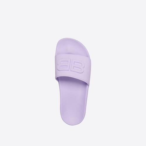 Tenisky a topánky Balenciaga Pool Slide Fialová | 656434W1S855817, 1