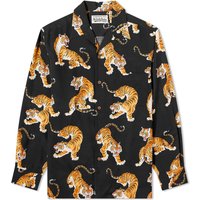 Košeľa WACKO MARIA Tim Lehi Vacation Shirt Čierna | 23FW-WMS-HI03-BLK, 1