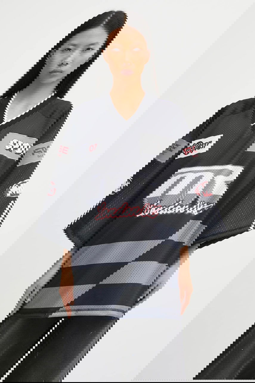 Dres Martine Rose Martine Rose Oversized Hockey Top Čierna | 129JT10009, 0