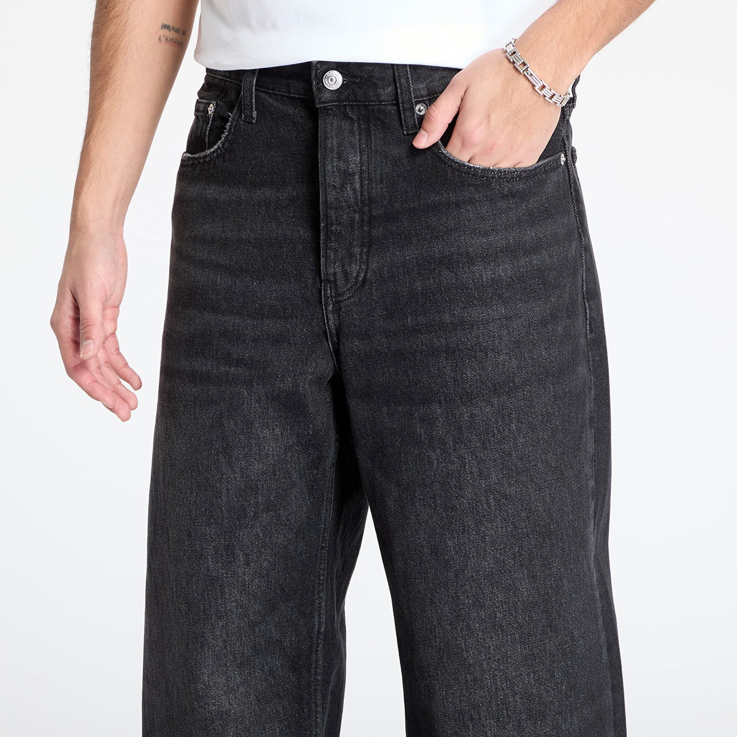 Džínsy CALVIN KLEIN Calvin Klein Jeans 90'S Loose Denim Jeans Čierna | J30J327023 1BY, 1
