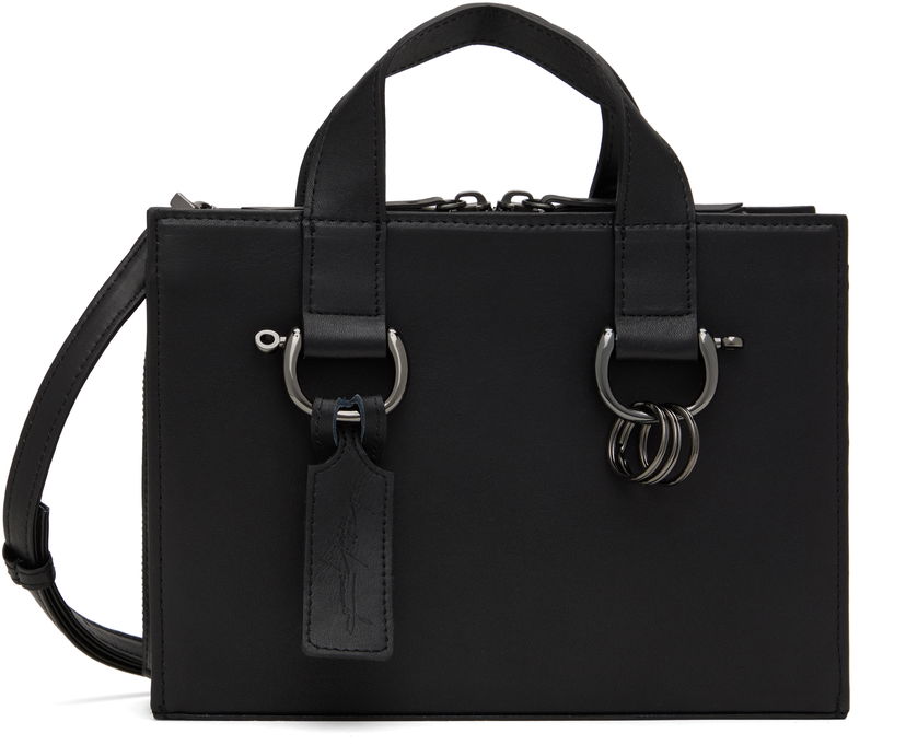 Tote bag Yohji Yamamoto Mini Zipper Crossbody Bag Čierna | DA-I41-786