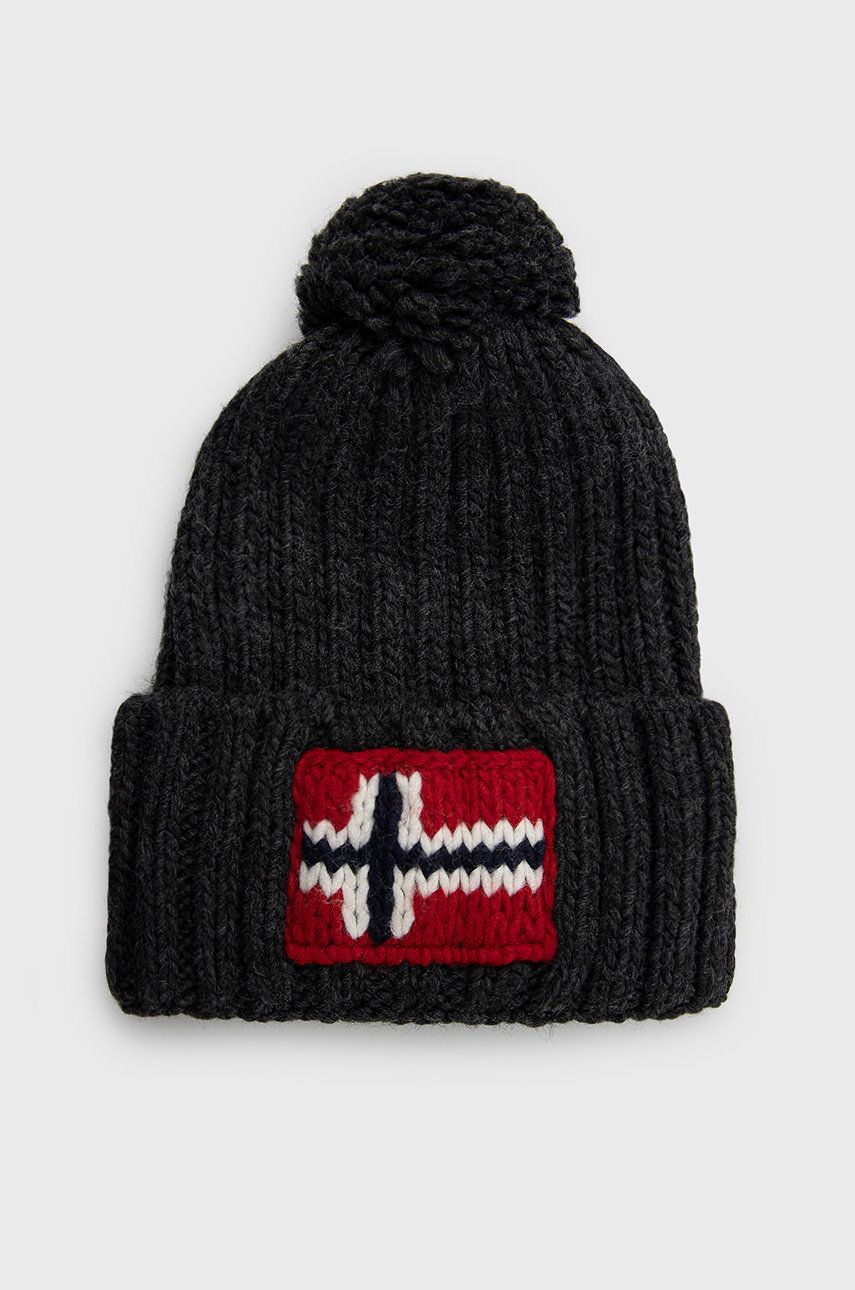 Kulicha Napapijri Semiury 5 Beanie Čierna | NP0A4GKB1971, 0
