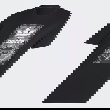Tričko adidas Originals Graphics Camo Tongue Label Tee Čierna | II8156, 4