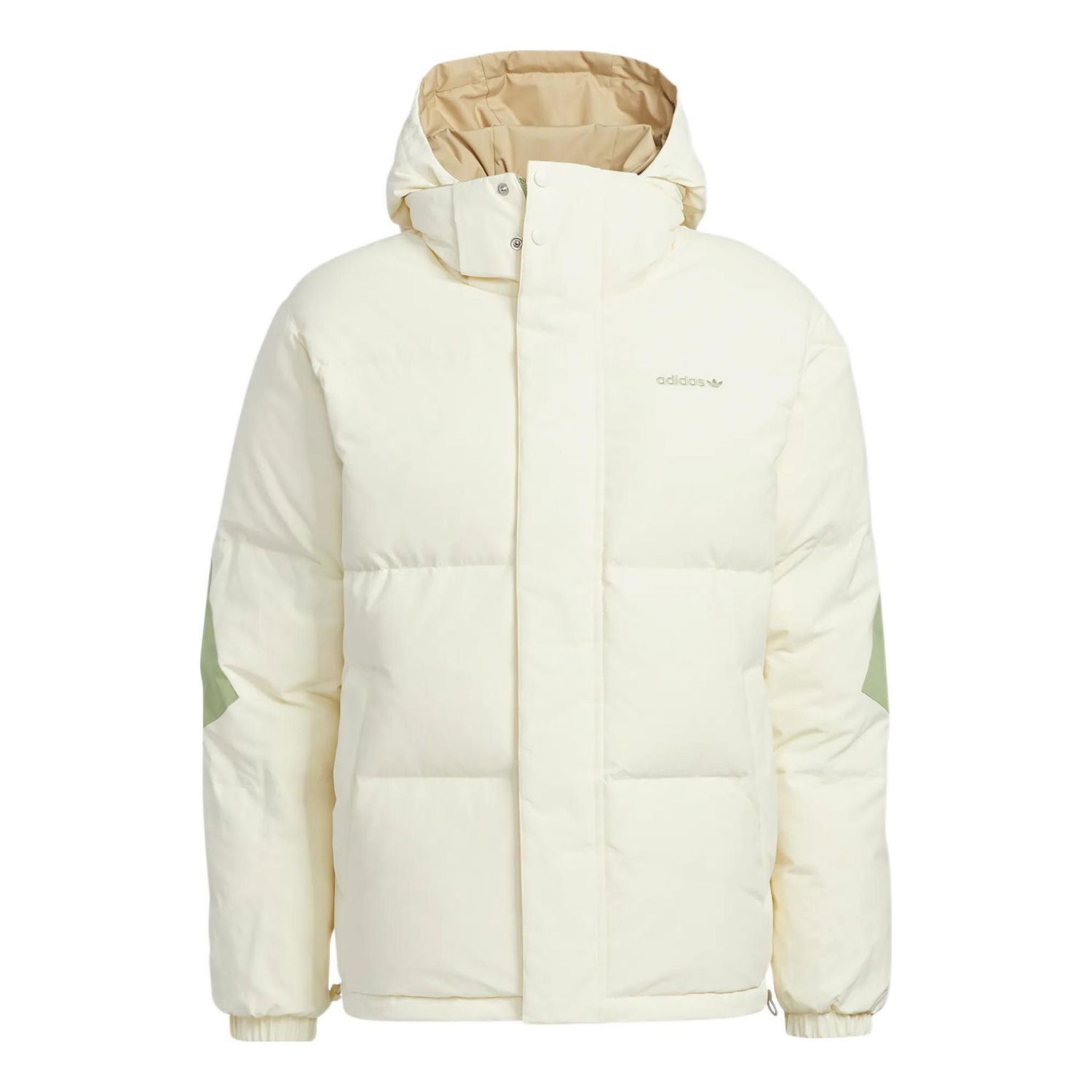 Prešívaná bunda adidas Originals Originals Sporty Down Reversible Puffer Jacket Béžová | HS9466, 0