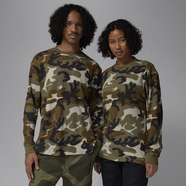 Tričko Jordan Jordan MVP Long Sleeve T-Shirt Camo Hnedá | FV7442-380, 4