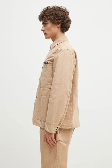 Bunda Human Made Washed Duck Coverall Jacket Béžová | HM28JK013, 1