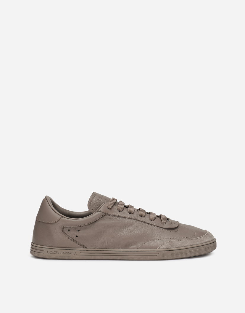 Tenisky a topánky Dolce & Gabbana Saint Tropez Calfskin Hnedá | CS2255AR8338S059