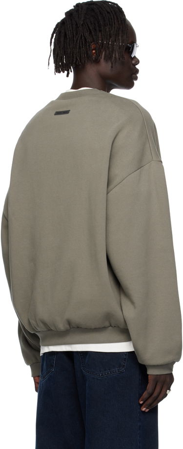 Mikina Fear of God Fear of God ESSENTIALS 90s Fit Fleece Crewneck Sweatshirt Šedá | 192SP256557F, 2