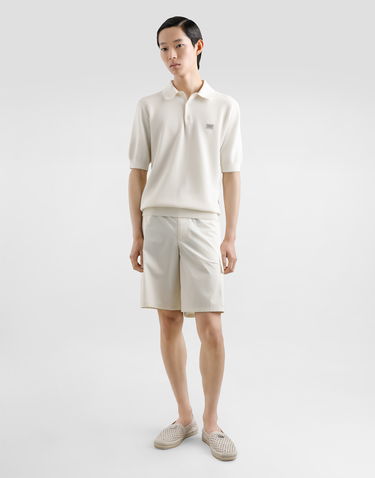 Šortky Dolce & Gabbana Dolce & Gabbana Cotton Cargo Shorts Biela | GZ2EATFUEFJW0802, 1