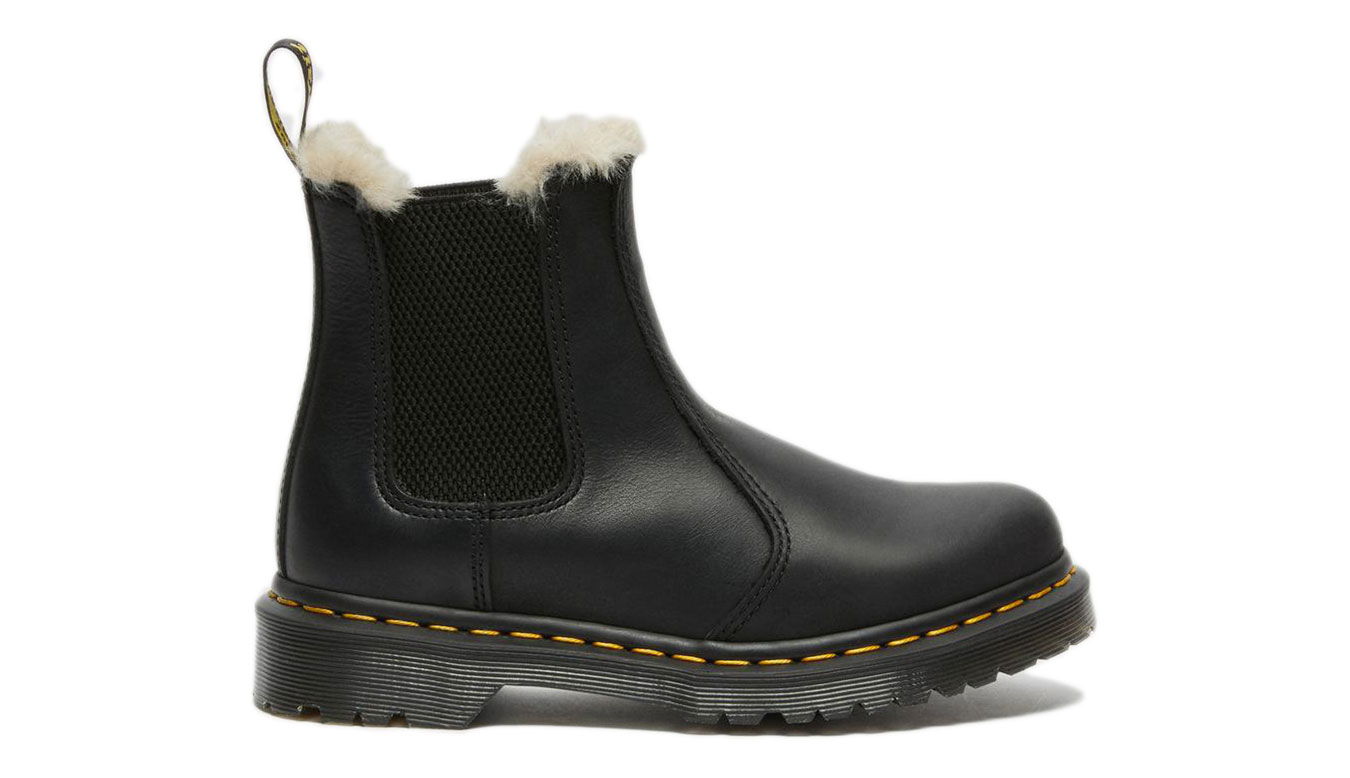 Tenisky a topánky Dr. Martens 2976 Leonore Faux Fur Lined Chelsea Čierna | DM21045001, 0