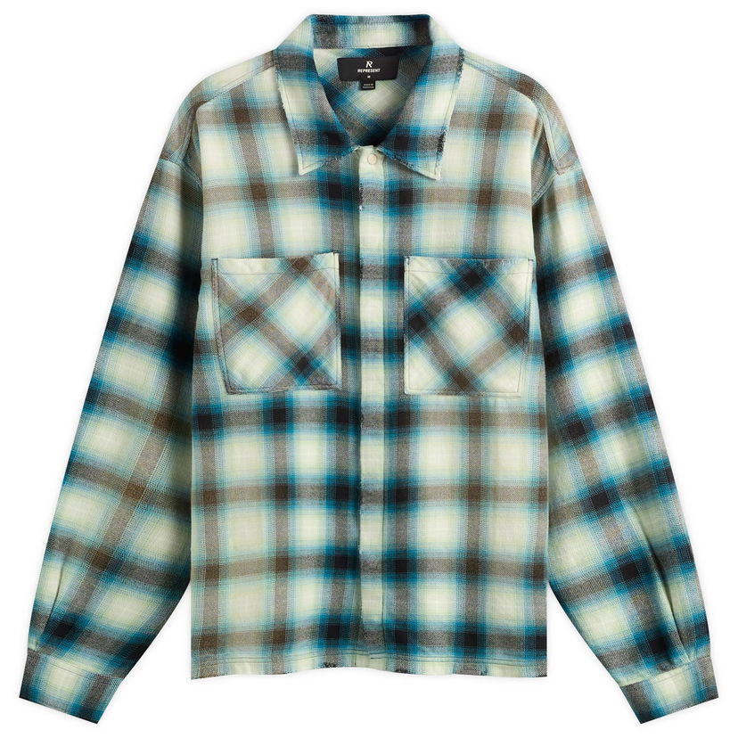 Košeľa Represent Clo Sun Bleached Flannel Shirt Rôznofarebný | MLM100107-08