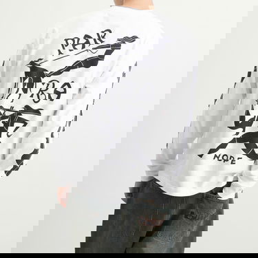Tričko By Parra Parra Dog Training Graphic Long Sleeve T-Shirt Biela | 54110-WHT, 3