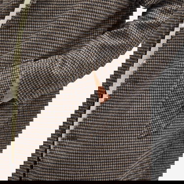 Kabáty Universal Works Universal Works Tweed Top Coat Hnedá | 31501-STN, 5