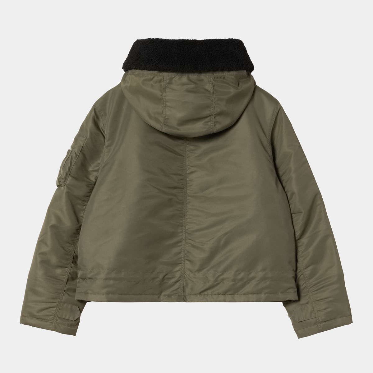 Parka Carhartt WIP Oltera Hooded Jacket with Sherpa Lined Hood Zelené | I035318_9, 1
