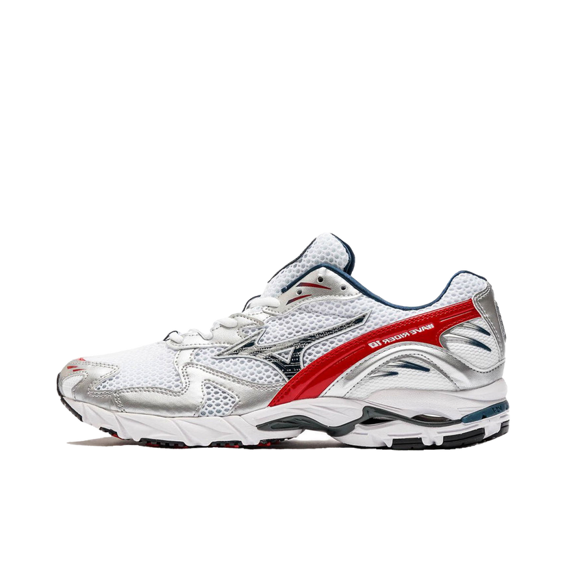 Bežecké topánky Mizuno Wave Rider 10 OG Pack High Risk Red Insignia Blue Metalická | D1GA210408