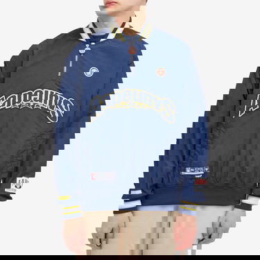 Vetrovka AAPE by A Bathing Ape AAPE Nyon Training Quarter Zip Jacket Modrá | AAPSTM8483XXMNYX, 2