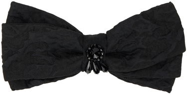 Spona Erdem Erdem Crystal Embellished Bow Barrette Čierna | PF23_1431CECLB, 0