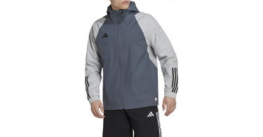 Bunda adidas Originals Tiro 23 Competition All-Weather Jacket Šedá | hu1320, 1