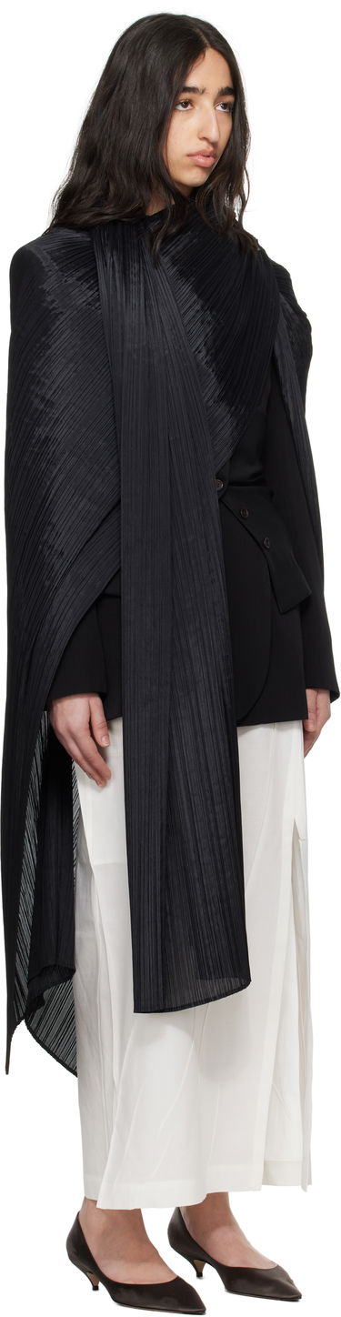 Šál Pleats Please Issey Miyake Pleats Please Issey Miyake Madame-T Draped Stole Čierna | PP56AD101, 1
