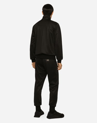 Tepláky Dolce & Gabbana Technical Jersey Jogging Pants With Tag Čierna | GVXQHTHU7B0N0000, 2