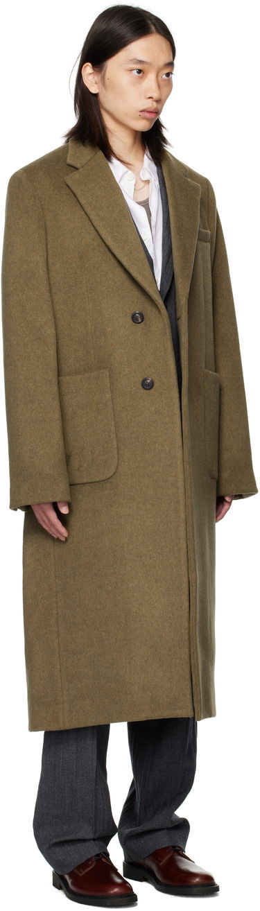Kabáty OUR LEGACY Our Legacy Robe Overcoat Zelené | M4251RD, 1